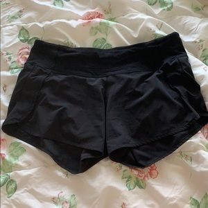 Lululemon Black Athletic Shorts